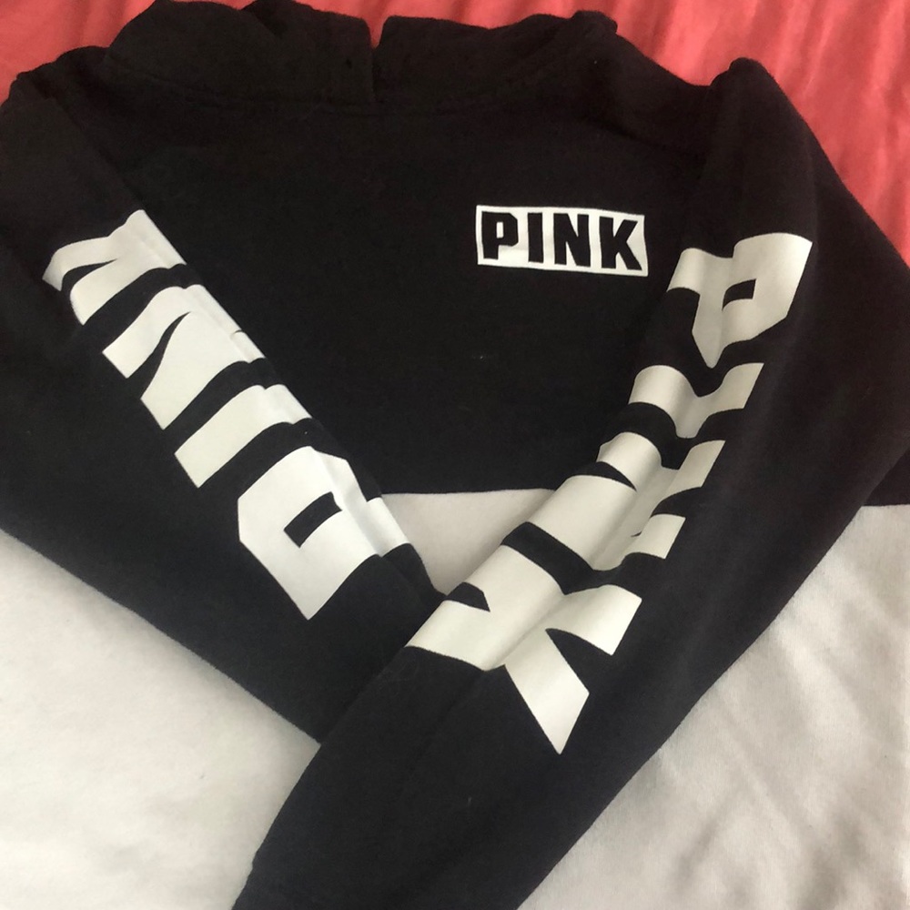 Pink hoodie